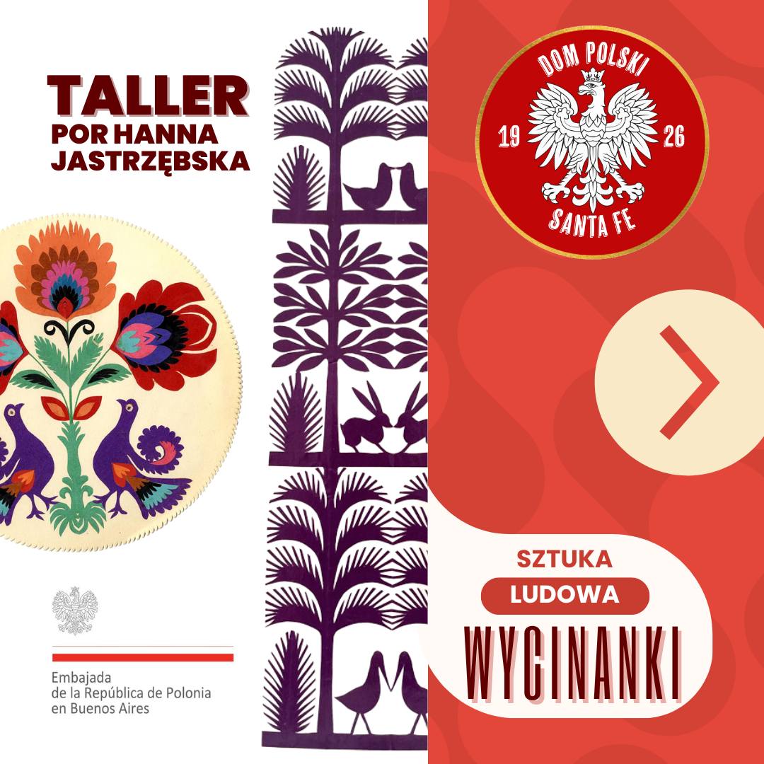 Taller de wycinanki en Santa Fe